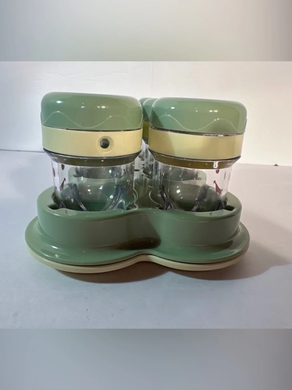 Baby Bullet Blender Part Replacement 6 Containers‎ With Date Dial Lids Tray Book